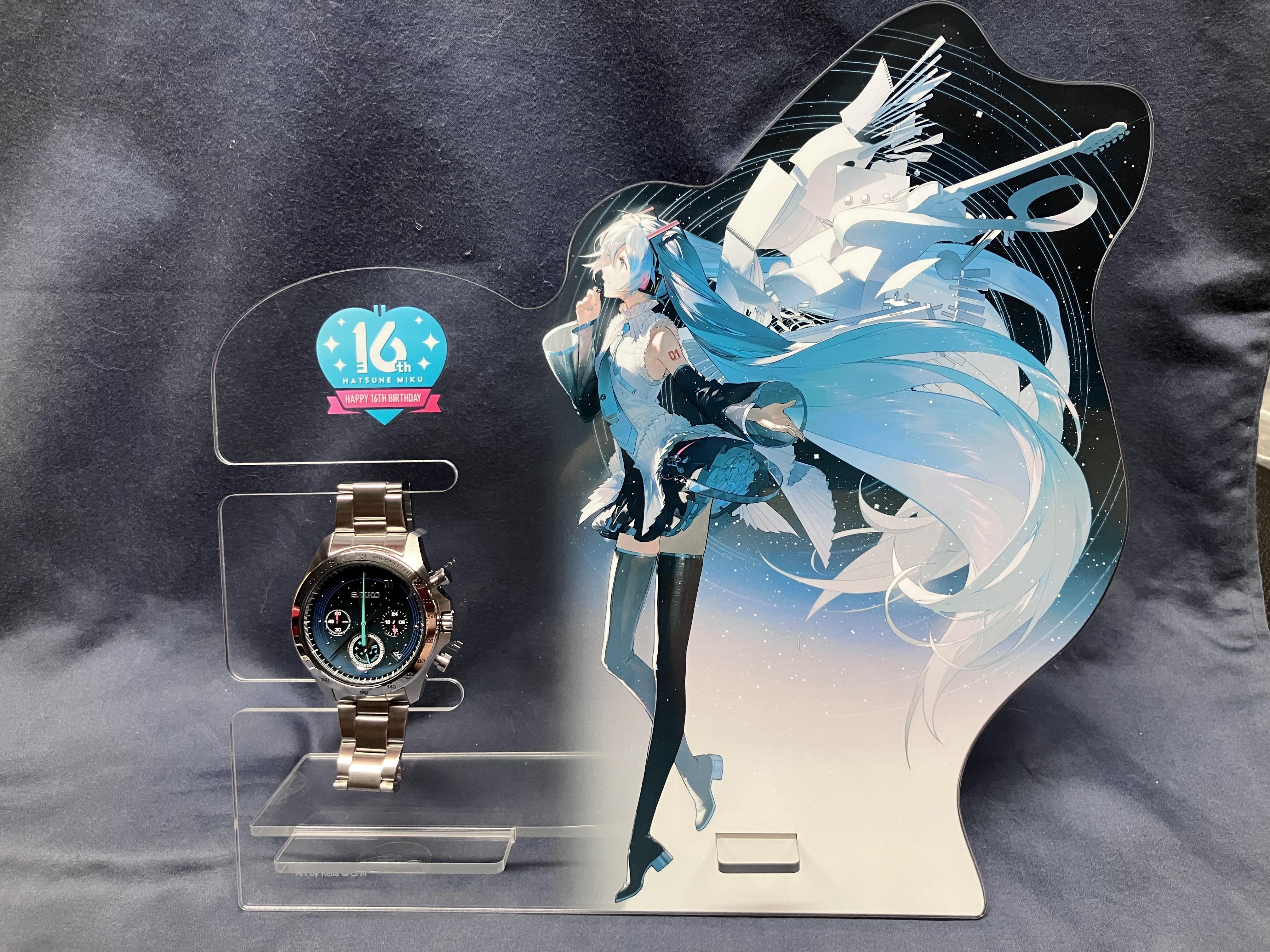 WTS] Seiko Hatsune Miku 16th birthday watch. | WatchCharts Marketplace