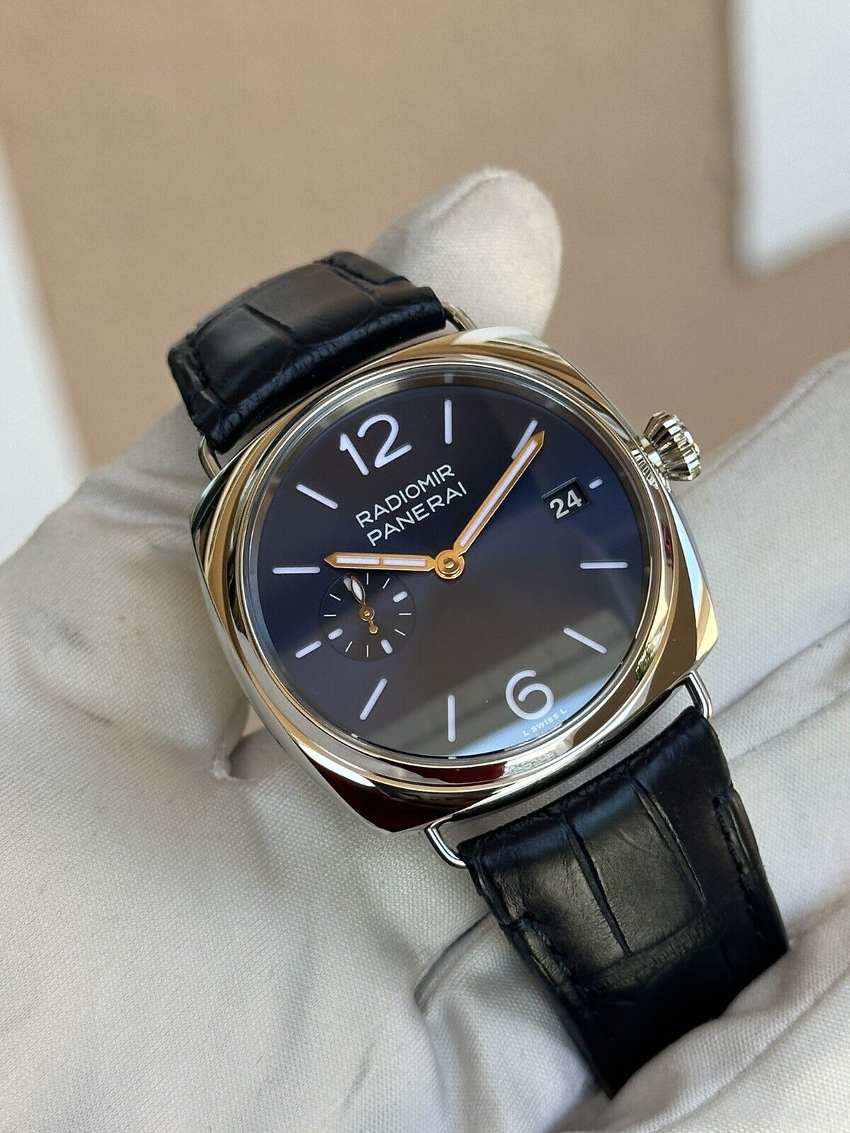 FS BNIB Panerai 2023 40mm Radiomir Quaranta 1293 PAM01293 BLUE