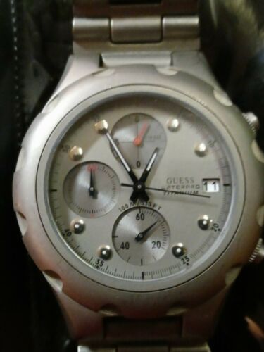 Guess 2024 titanium watch