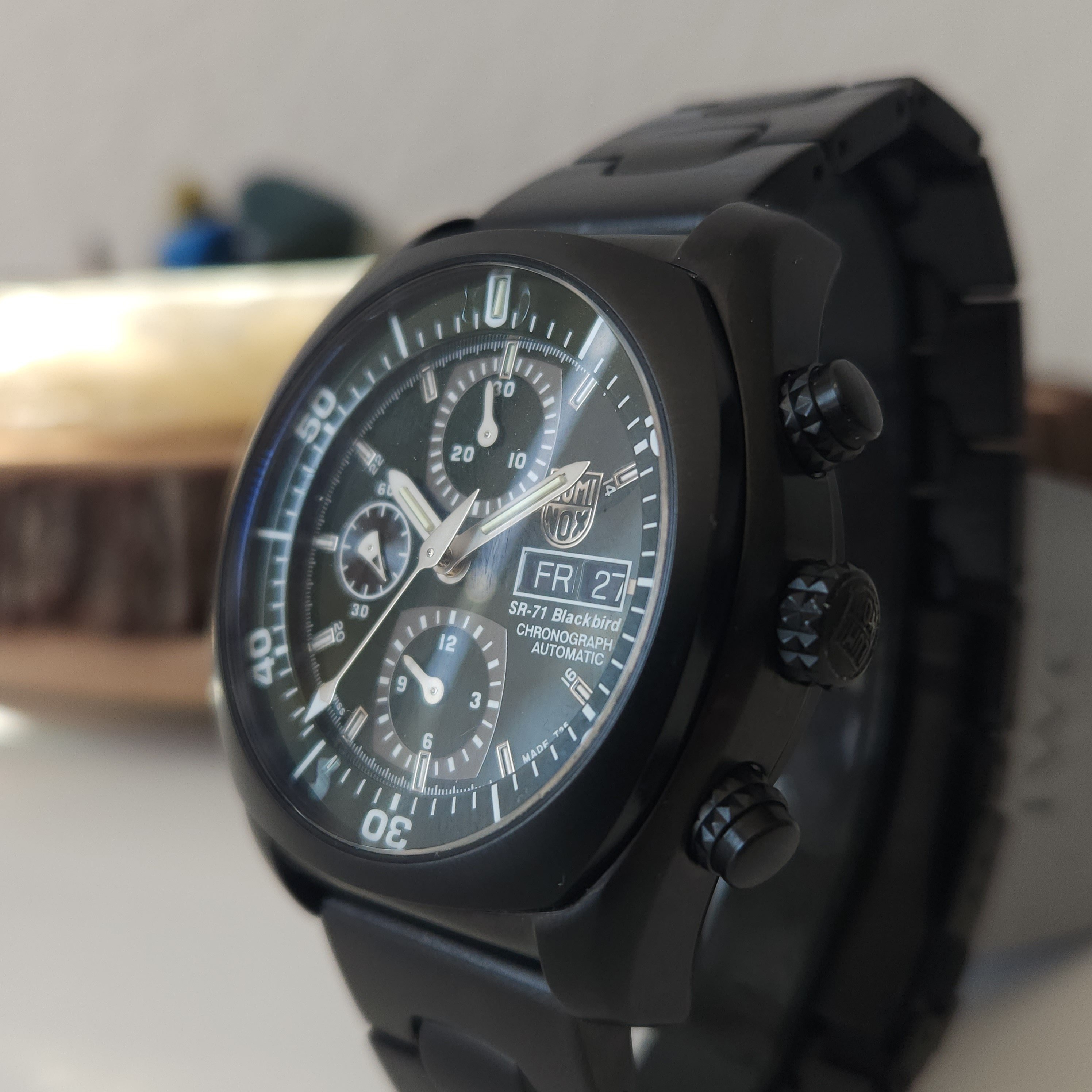 2,000 USD] RARE Luminox SR-71 Blackbird 44 LE Automatic