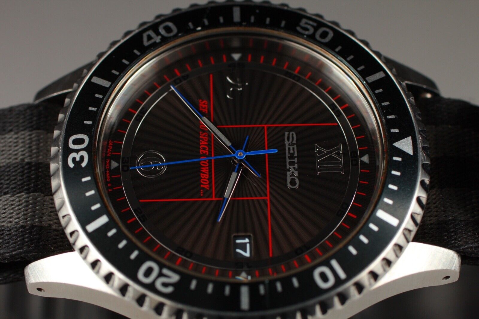 RARE New Battery SEIKO 7N42-HAN0 Cowboy Bebop Collaboration Quartz