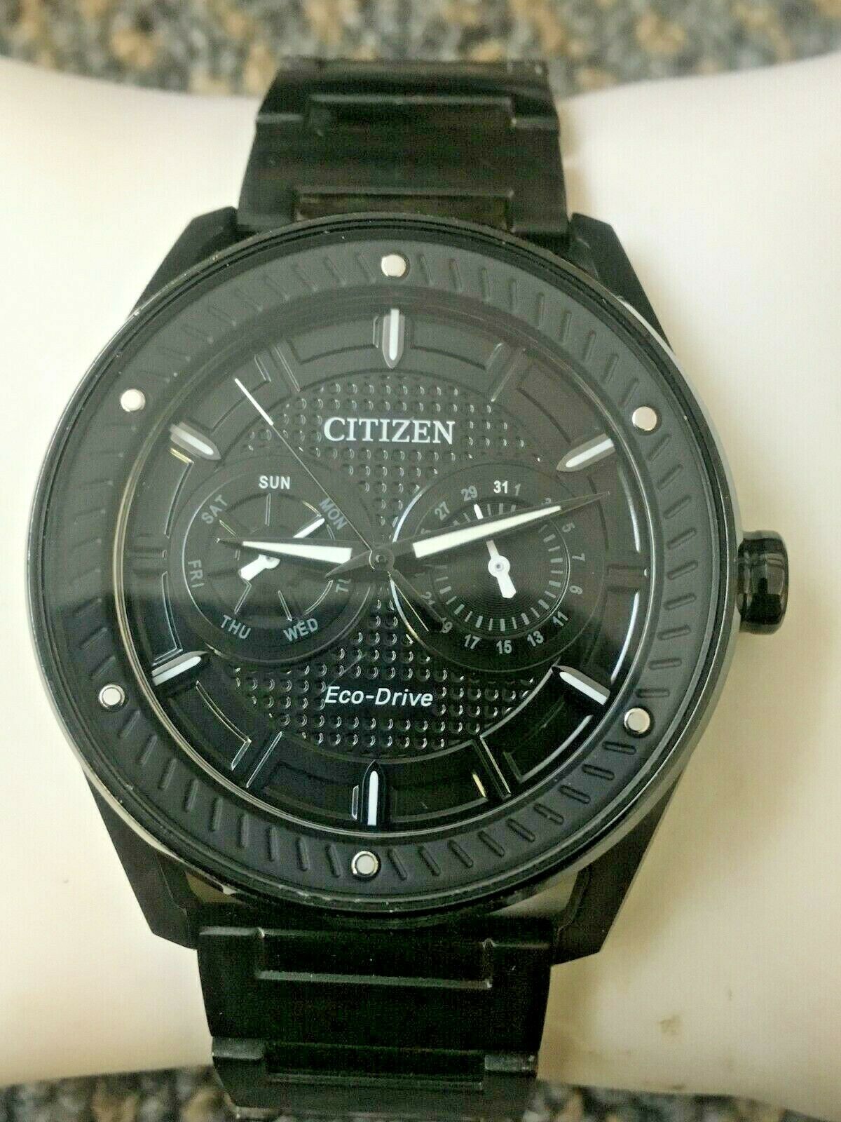 Citizen Eco Drive GN-4-S 8725-S111927 Men watch Chrono Dress