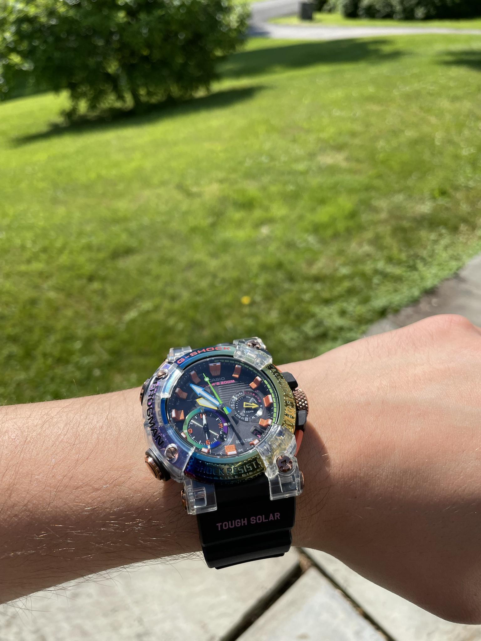 G-SHOCK GWF-A1000BRT-1AJR レインボーフロッグマン CASIO G-SHOCK