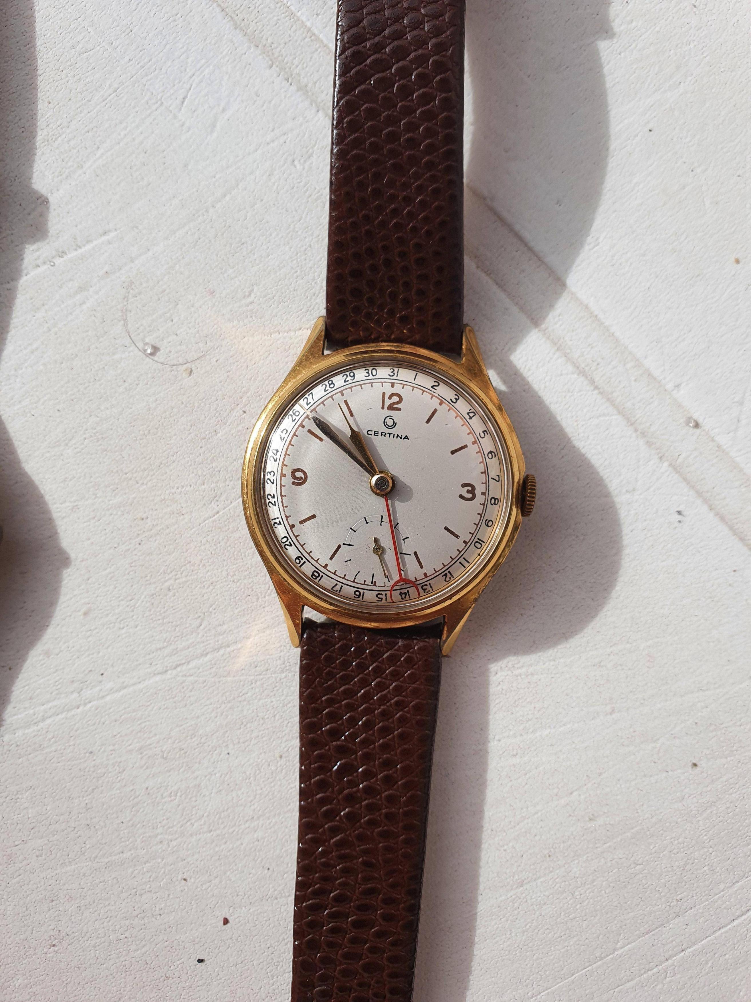 WTS] 60s Certina Pointer Date Manual Wind | 230$ | WatchCharts