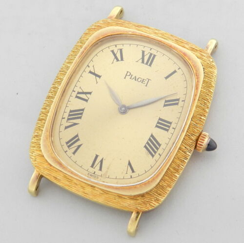 PIAGET REF. 9251 VINTAGE 18KT ROSE GOLD WATCH 100 GENUINE CAL