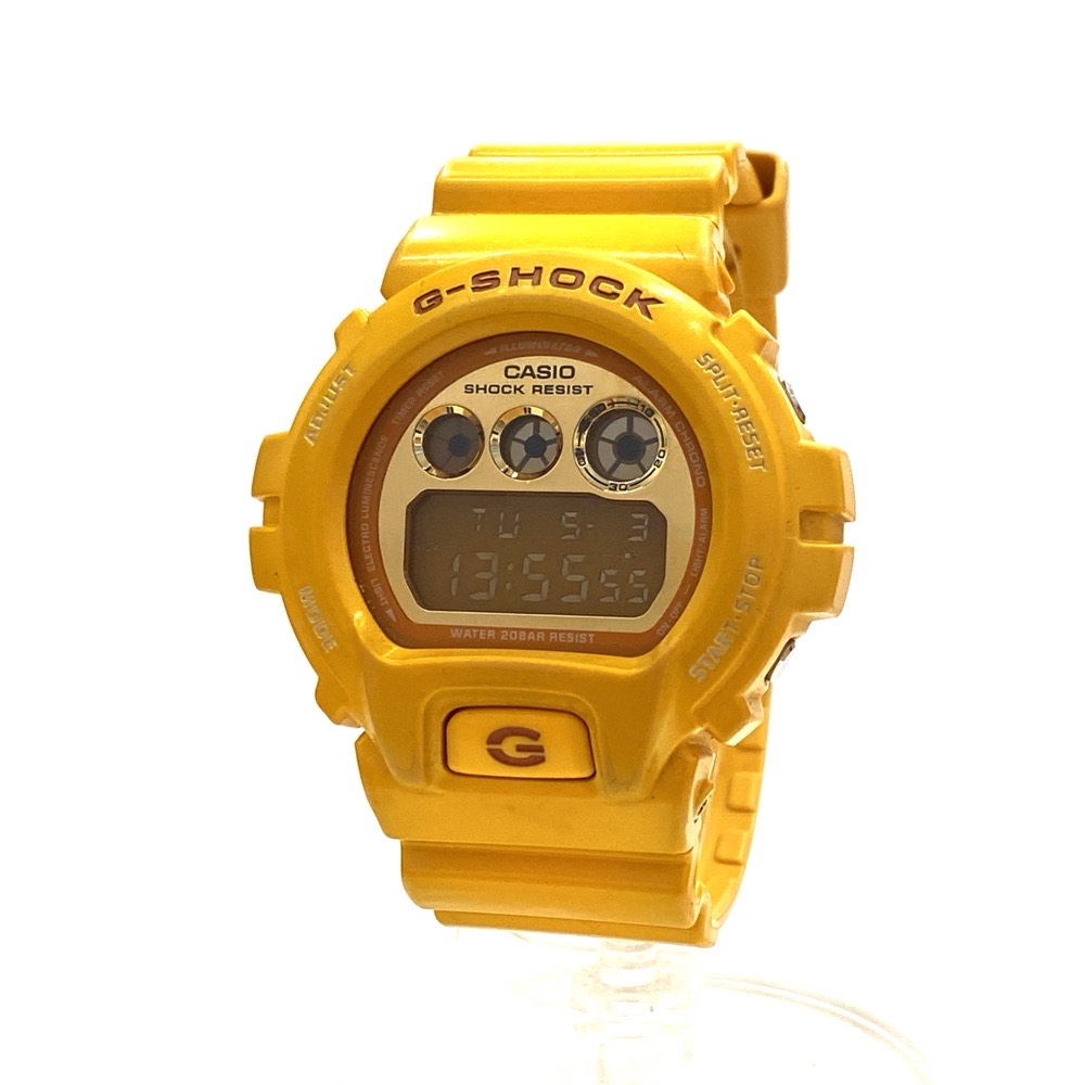 G-SHOCK G-Shock watch quartz good DW-6900 yellow men's Casio CASIO