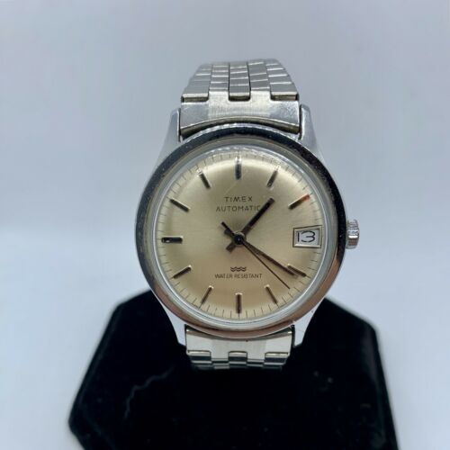 Vintage timex shop water resistant automatic