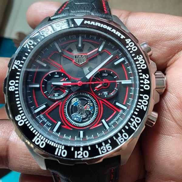 Tag Heuer Mario limited edition watch | WatchCharts Marketplace