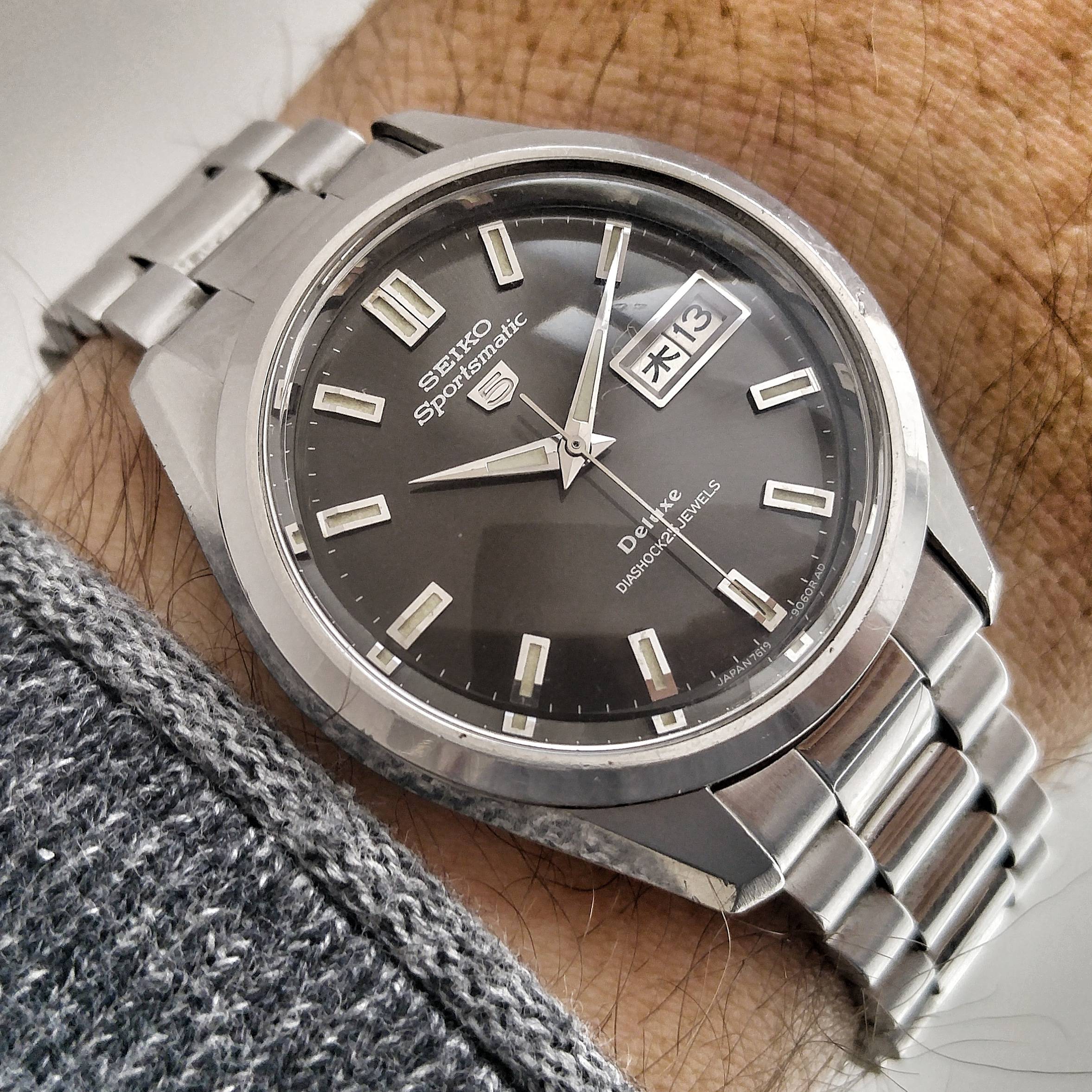 WTS] Seiko Sportsmatic Deluxe vintage | WatchCharts Marketplace