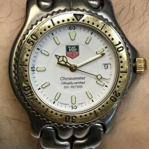 Mens Tag Heuer Chronometer Wrist Watch Officially Certified SEL