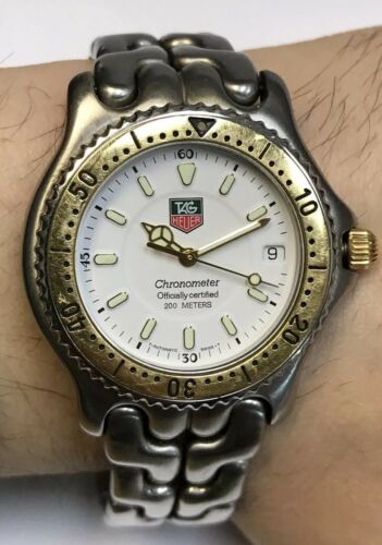 Mens Tag Heuer Chronometer Wrist Watch Officially Certified SEL