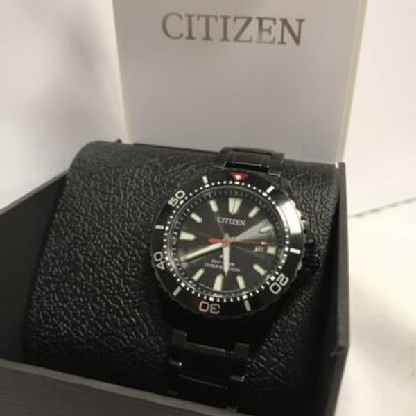 Citizen Promaster Diver Eco Drive Black Dial Mens Watch Bn0195 54e Msrp 450 Watchcharts 7744