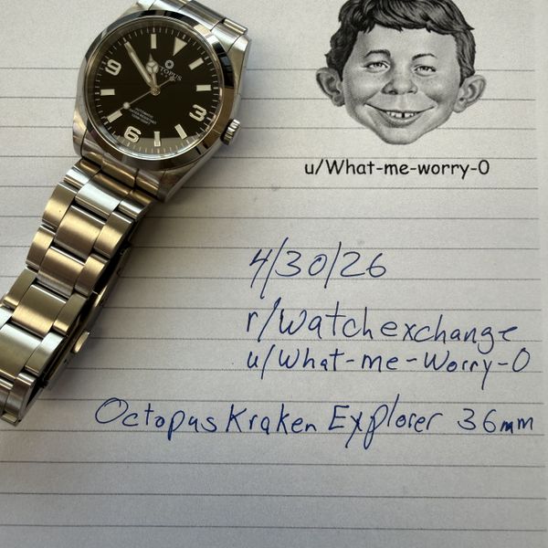 [WTS] Octopus Explorer – PT5000 - Improved – Chamfered Bracelet ...
