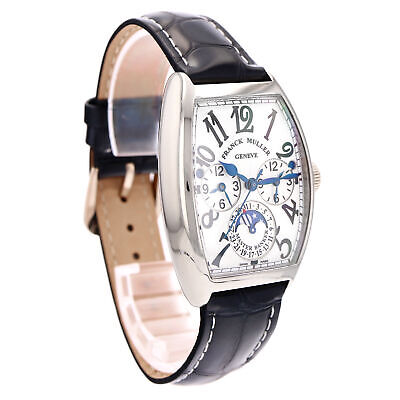 Franck Muller Master Banker 6850 MB L DT 47mm White Gold Watch