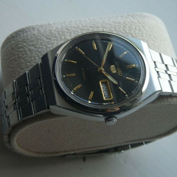 Vintage Mens Automatic Watch Seiko 5 6309 8960 Made In Japan Watchcharts