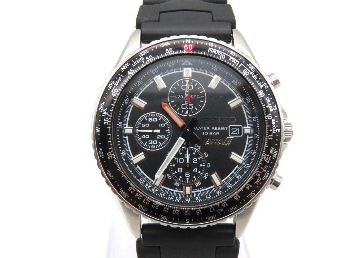 Seiko flightmaster snd hot sale quartz watch