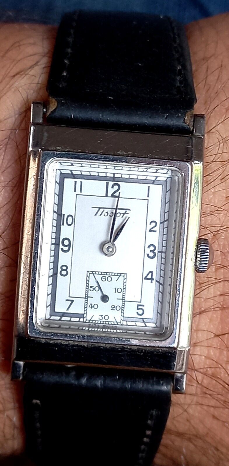 クオーツeratez TISSOT Z173W Tank Curvex Art Deco Heritage Collection quartz Watch