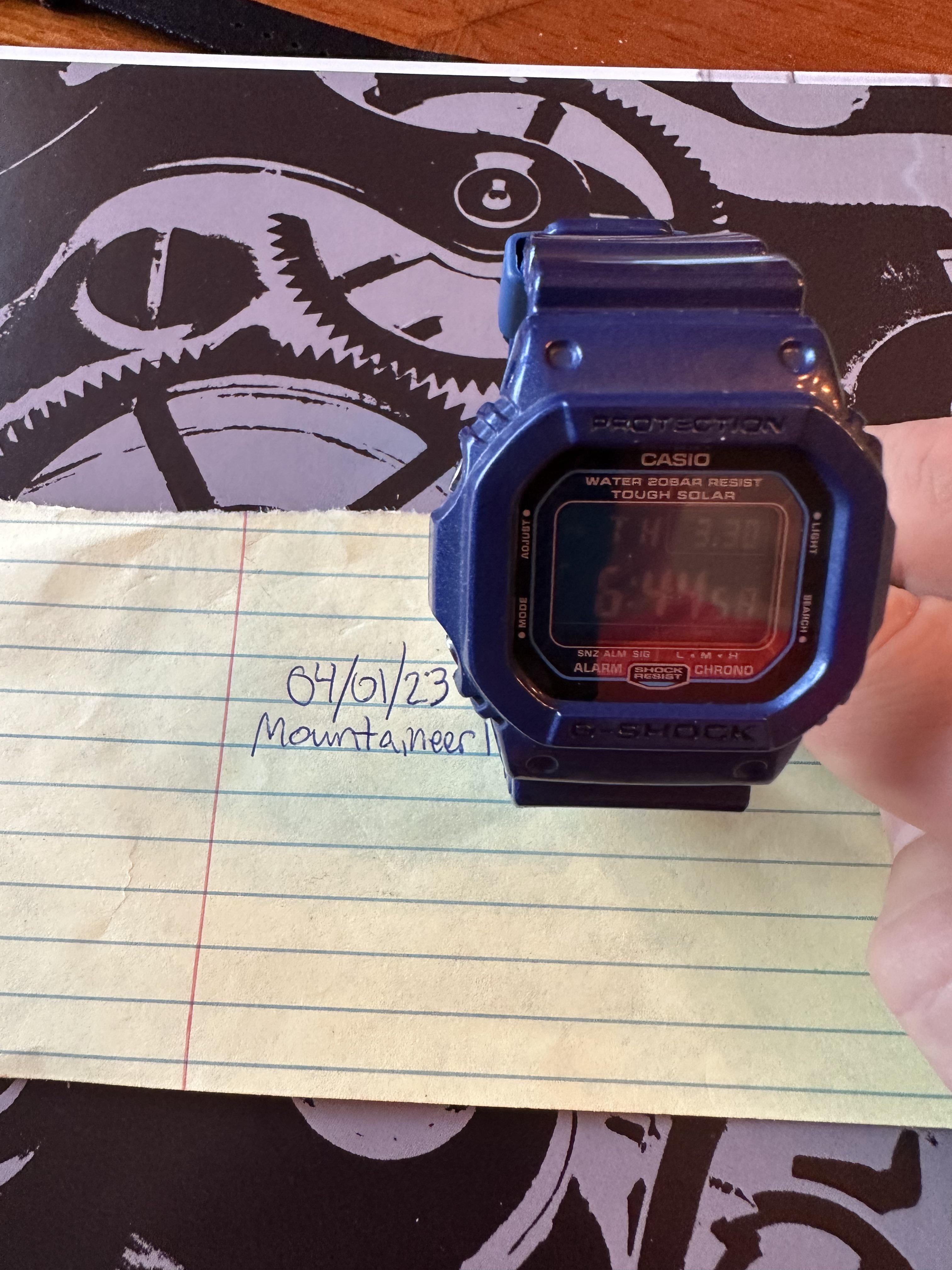 WTS] G-Shock G-5600cc-2 - $110 | WatchCharts