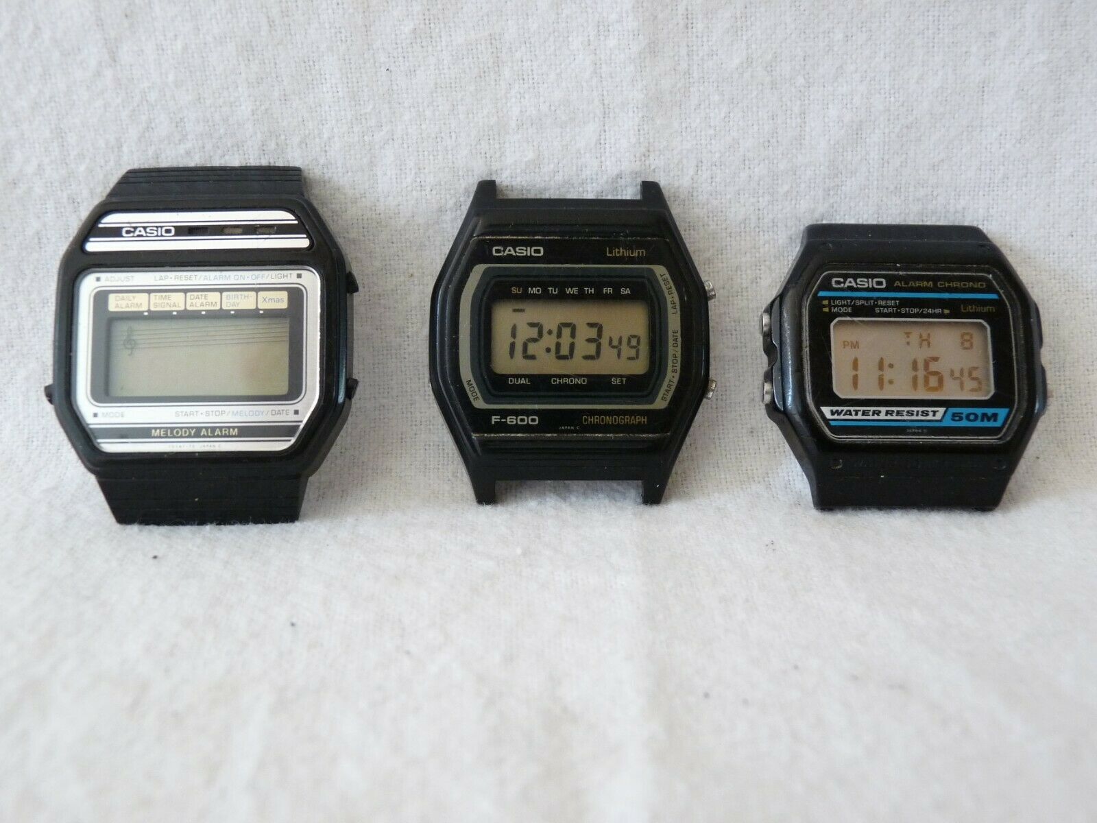 レア VINTAGE 1982's CASIO F-600 デジタル腕時計 f701b19a-0eeb-4415-97b0-