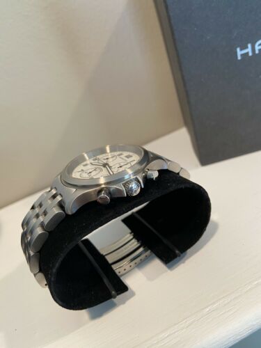 HAMILTON CHRONOGRAPH MEN'S WATCH 3832- SWISS MADE- Stainless Steel