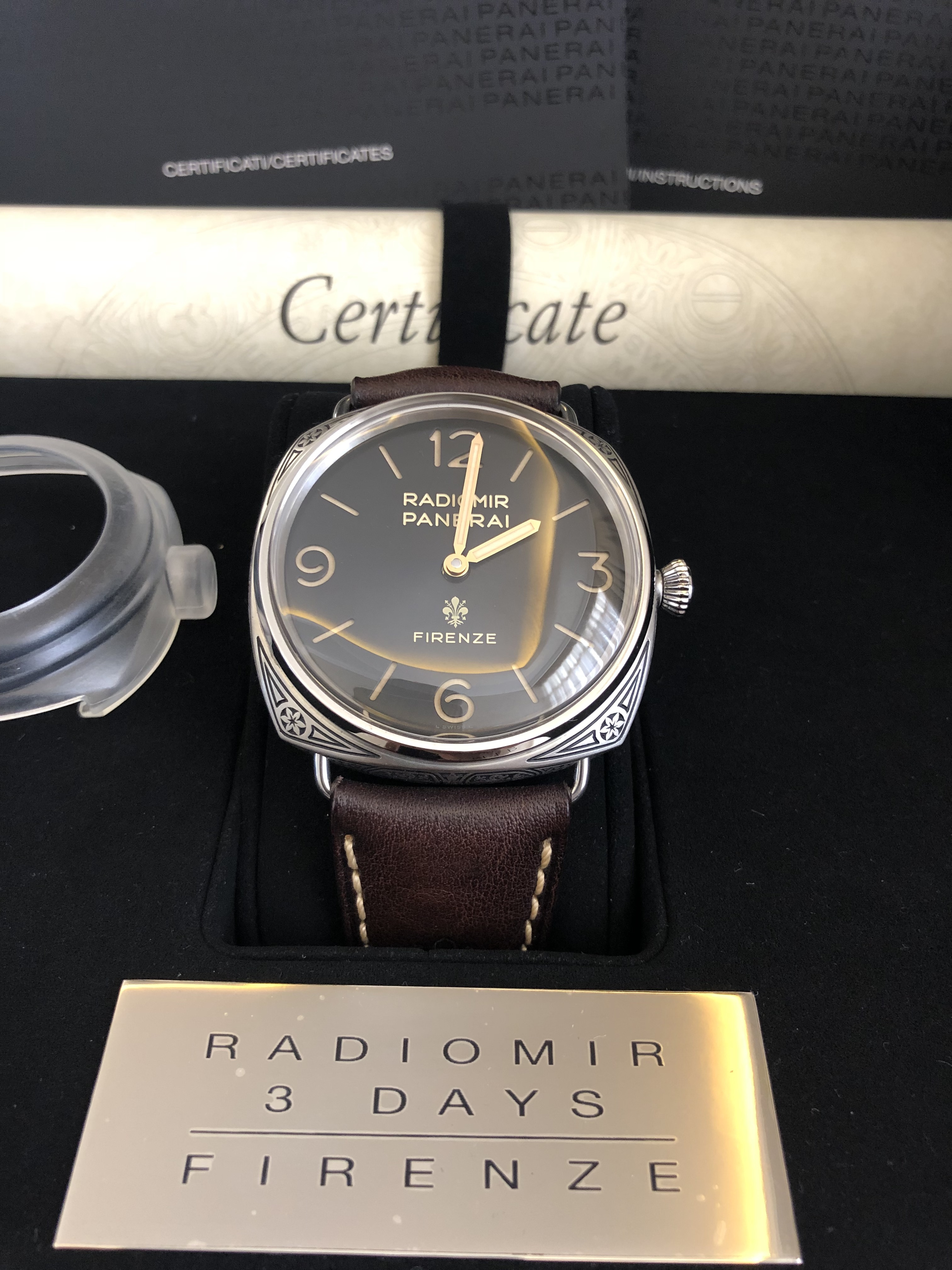 For Sale Panerai Radiomir Firenze 3 Days Acciaio PAM 672