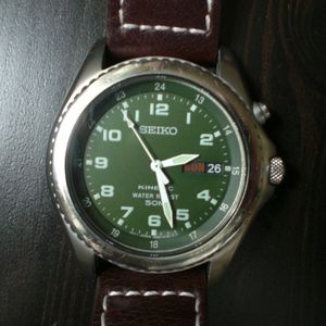 RARE SEIKO KINETIC 5m43-0d10 Military Watch excellent condition |  WatchCharts