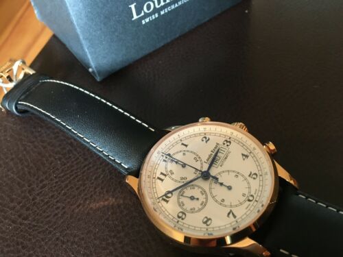 Louis Erard Re-Intros the 1931 Chronograph in Gold