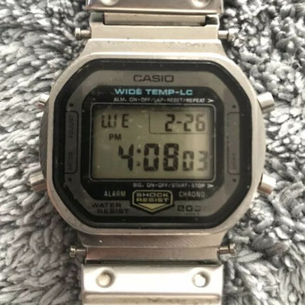 RARE VINTAGE Casio G Shock Wide Temp WW-5100 1984. 491 Module