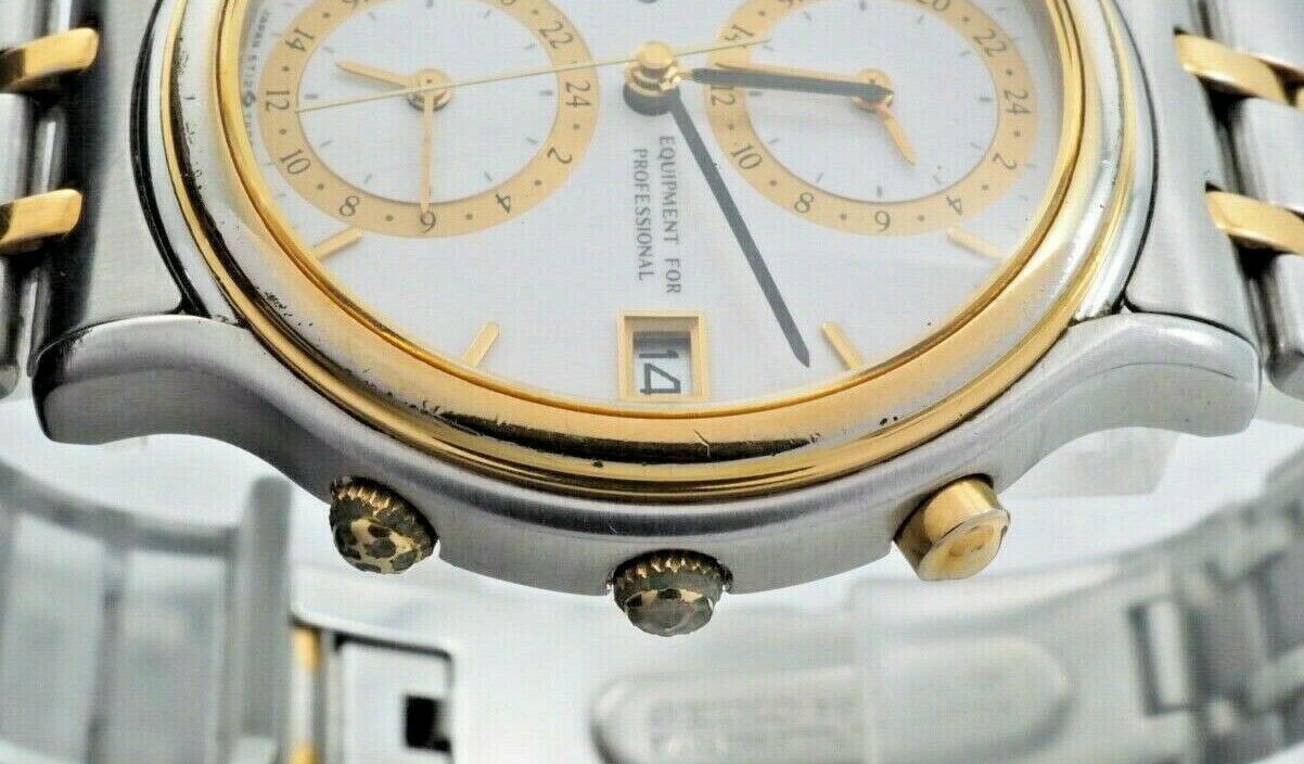 SEIKO Equipment For Professional / QUARTZ Date Ref.5T12-7A00