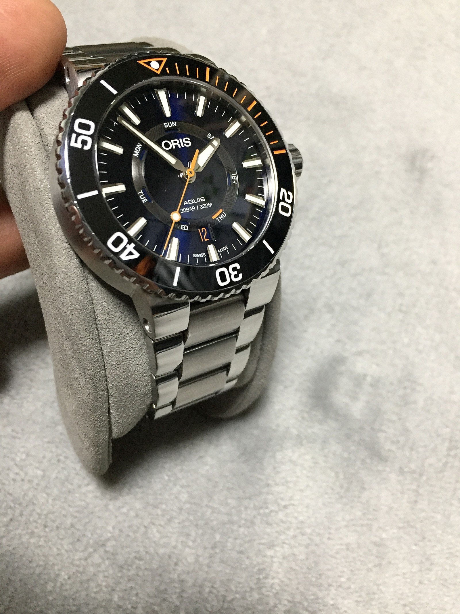 FS Oris Aquis 43.5mm Staghorn Restoration Limited Edition One of