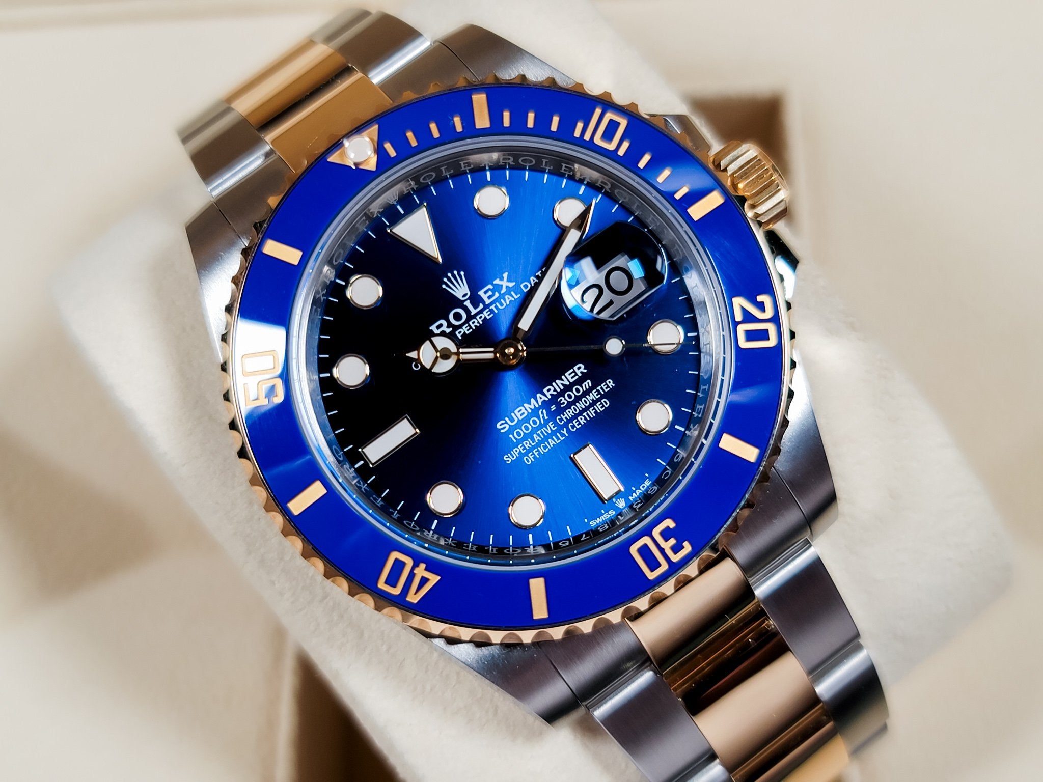 Rolex Submariner Date Bluesy 41mm 126613LB Brand New Unworn