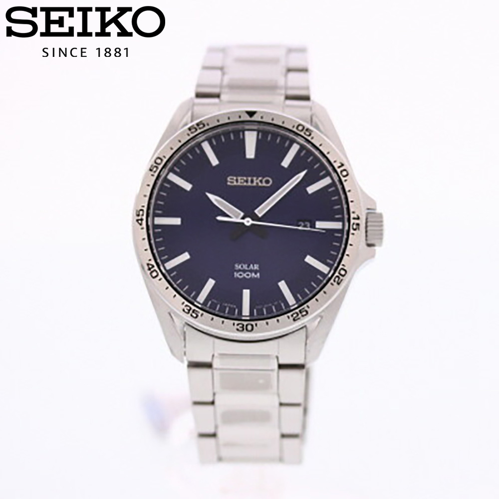 SEIKO / Seiko SNE483P Solar Watch Men's Stainless Belt [Music for ...