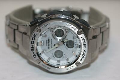 Men's CASIO G-Shock G-Steel Solar GST-W110D-7AJF Watch - White