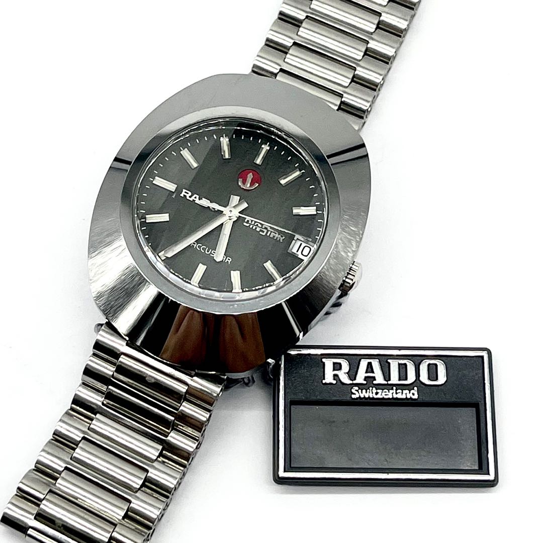 Rado Diastar Automatic Matt Day  Date Indicator Swiss Made 03272158 25  Jewels