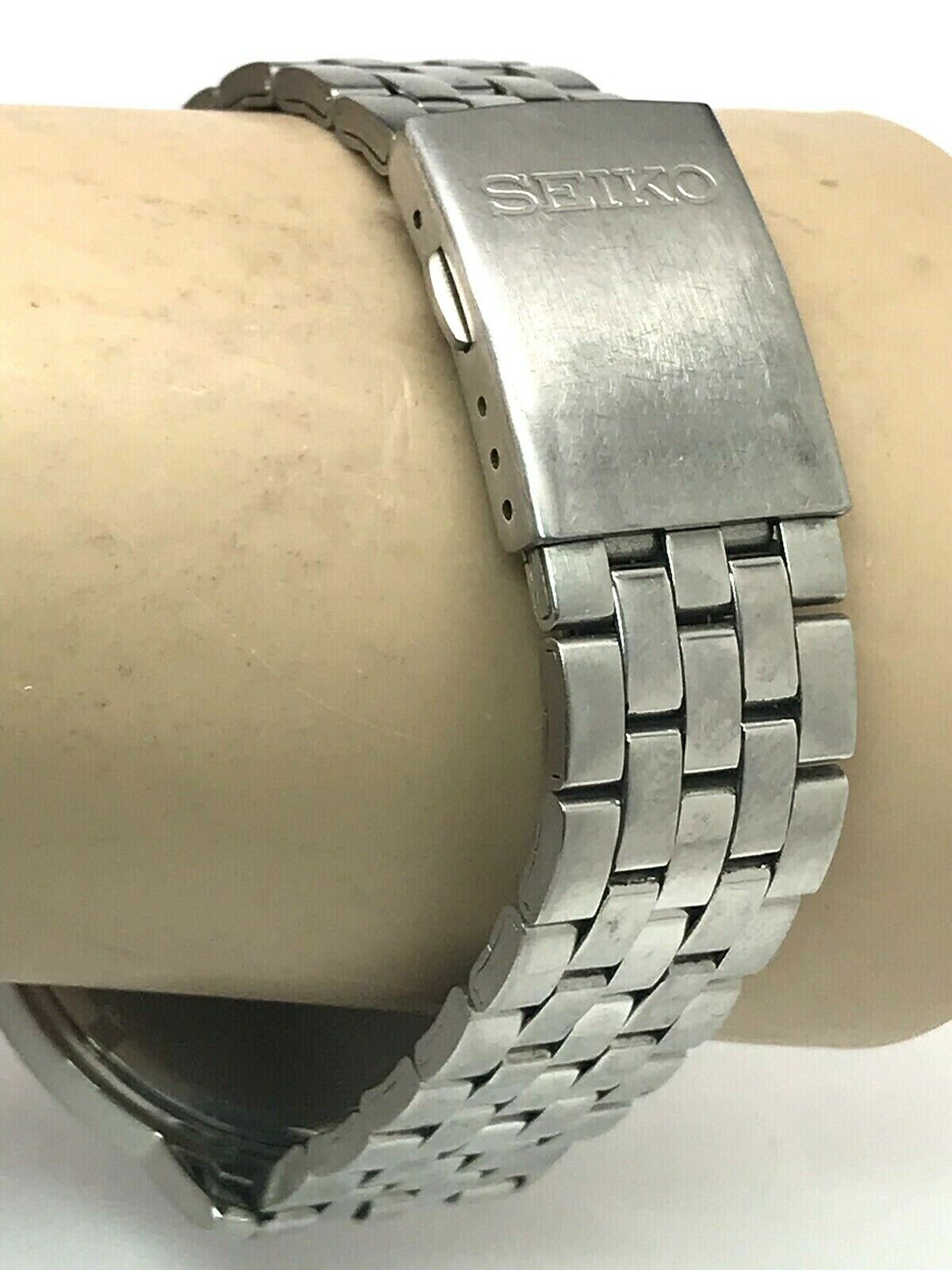 Seiko Men's Watch Quartz Stainless Steel Blue Dial 100m Date