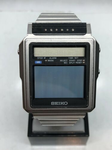 MAKE OFFER For Parts Repair Rare Vintage Seiko TV T001 5019