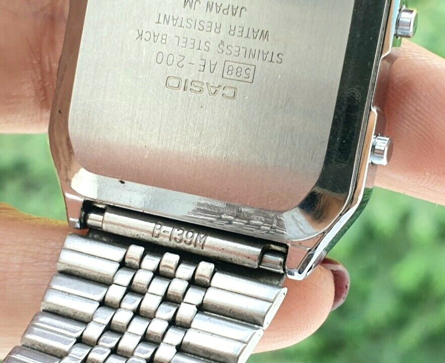 Casio Twin Graph Mod.588 AE-200 Japan Digital Watch Near Mint | WatchCharts  Marketplace