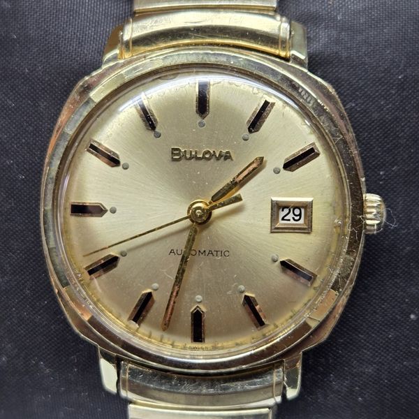 Mens Vintage 1967 Bulova Automatic Watch. Serviced | WatchCharts ...