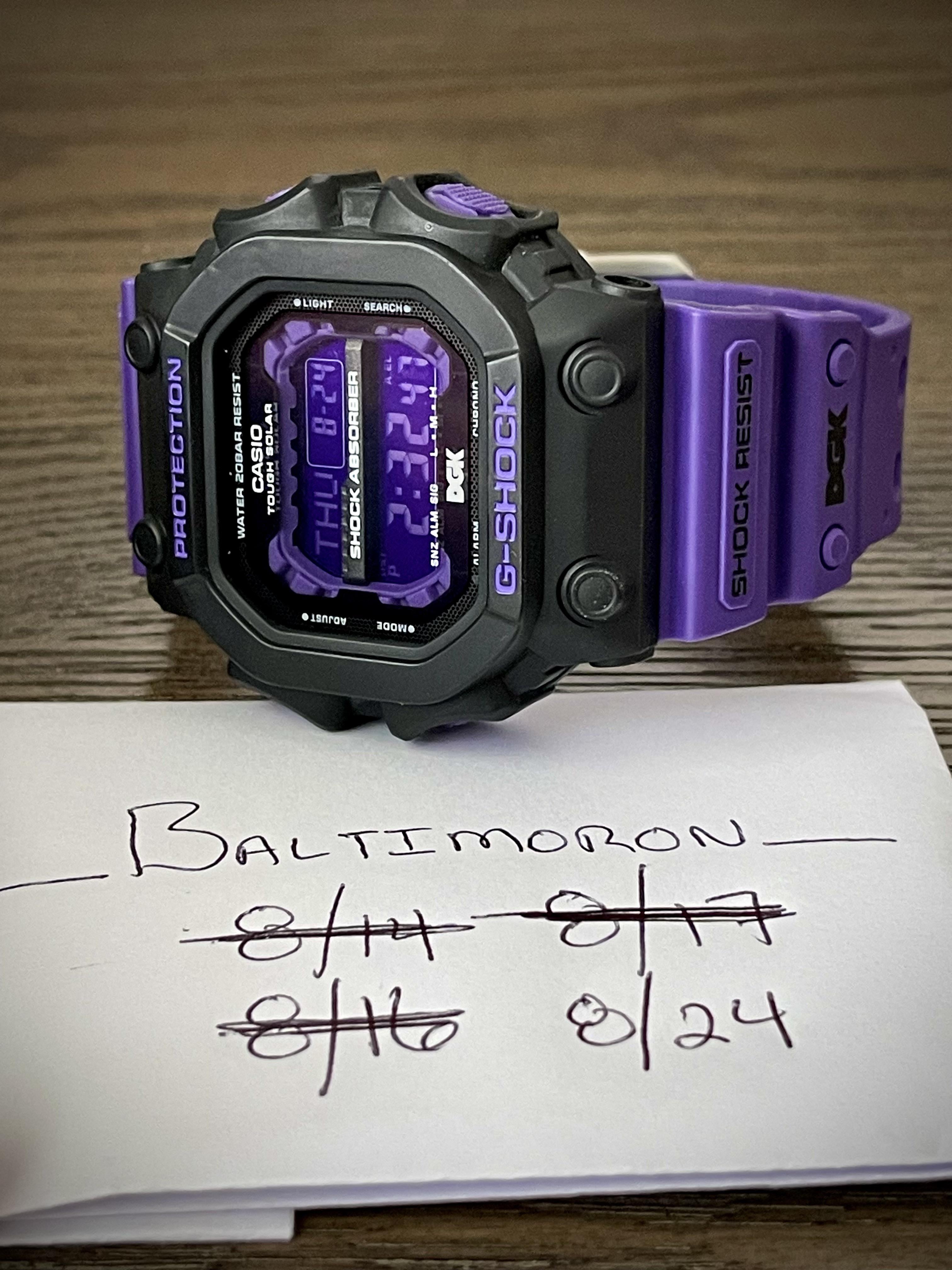 WTS] Casio G-Shock GX-56DGK-1 “DGK King” Limited Edition (2010 