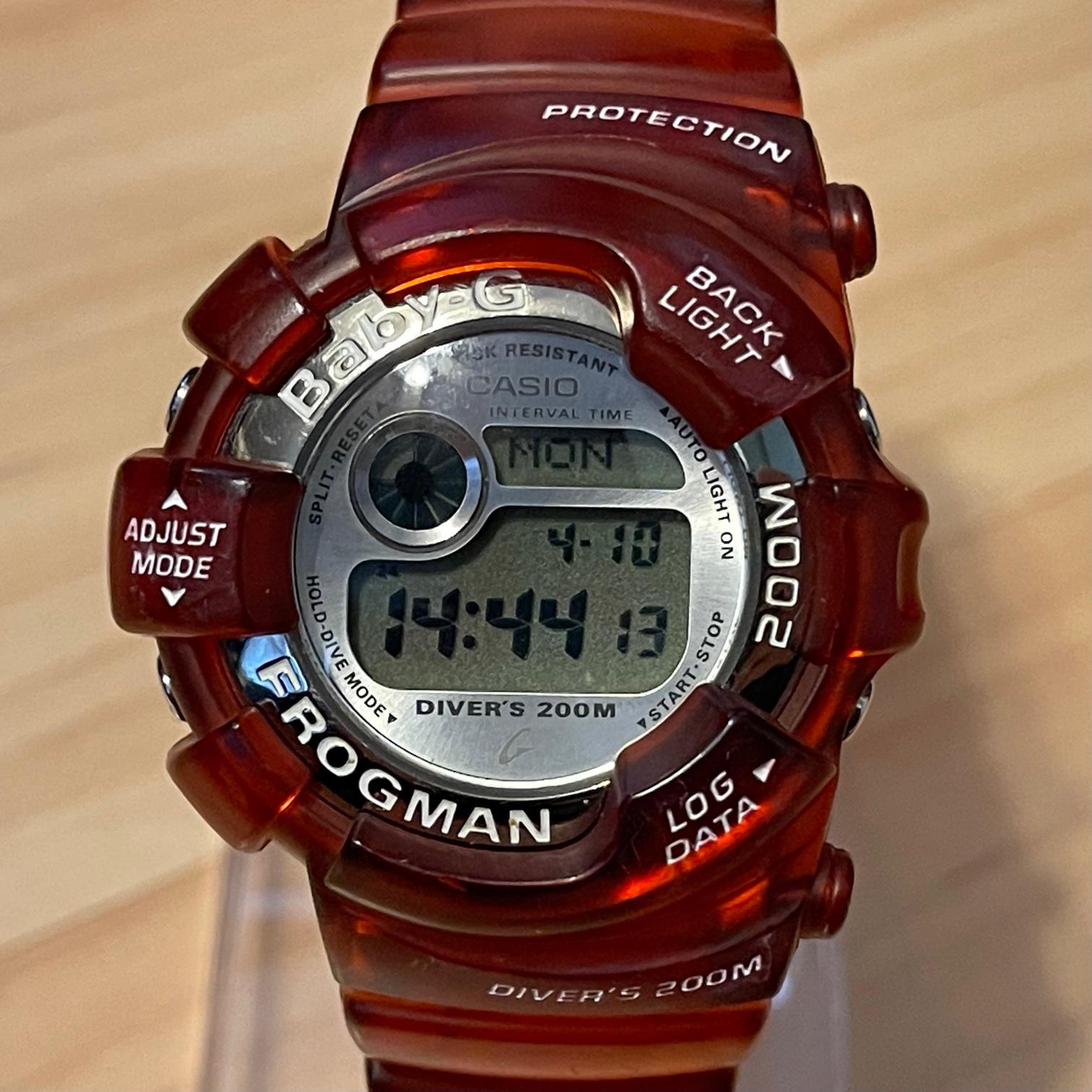 WTS] Casio G-Shock Baby-G Frogman Candy Apple Red WCCS BGW-100WC Digital  Watch | WatchCharts Marketplace