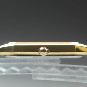 Vintage 1987 Near MINT SEIKO Chariot 9021-5240 Gold Tank Quartz