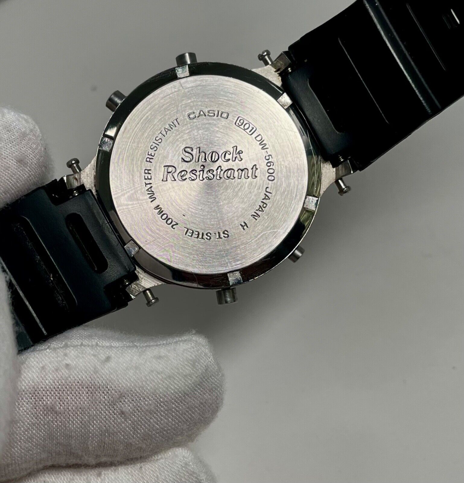 Vintage Casio G-SHOCK DW-5600C Module 901 (Speed) Japan H