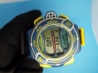 Vintage SEIKO Digital Watch SKI THERMO GIUGIARO S820-6000