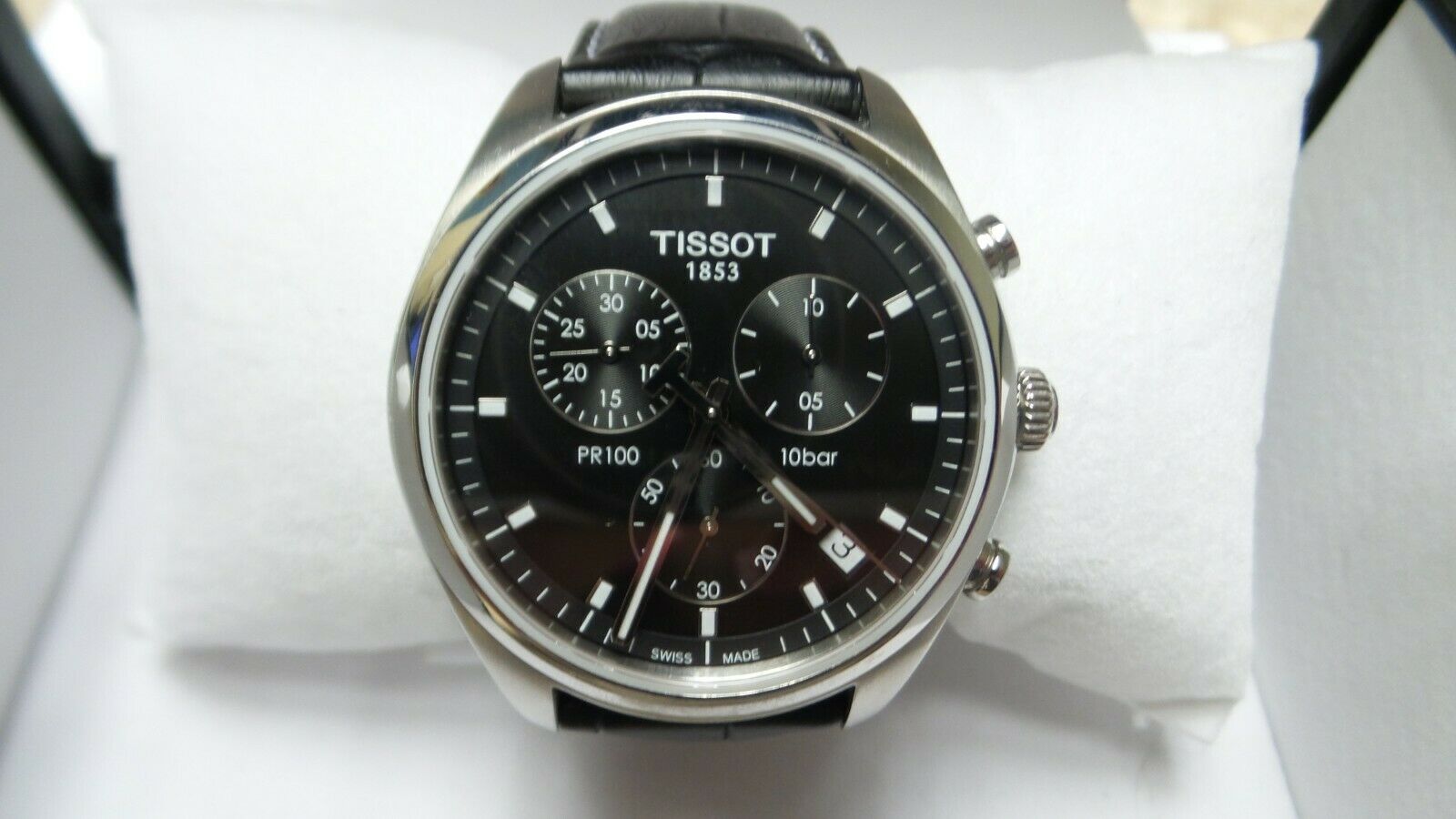 Tissot 1853 PR100 Crono Stainless Steel Wrist Watch T101417A 4PP