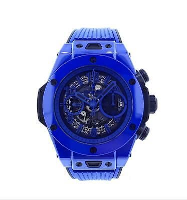 Hublot Big Bang Unico Blue Magic Skeleton Ceramic Limited Edition 411.ES.5119.RX WatchCharts