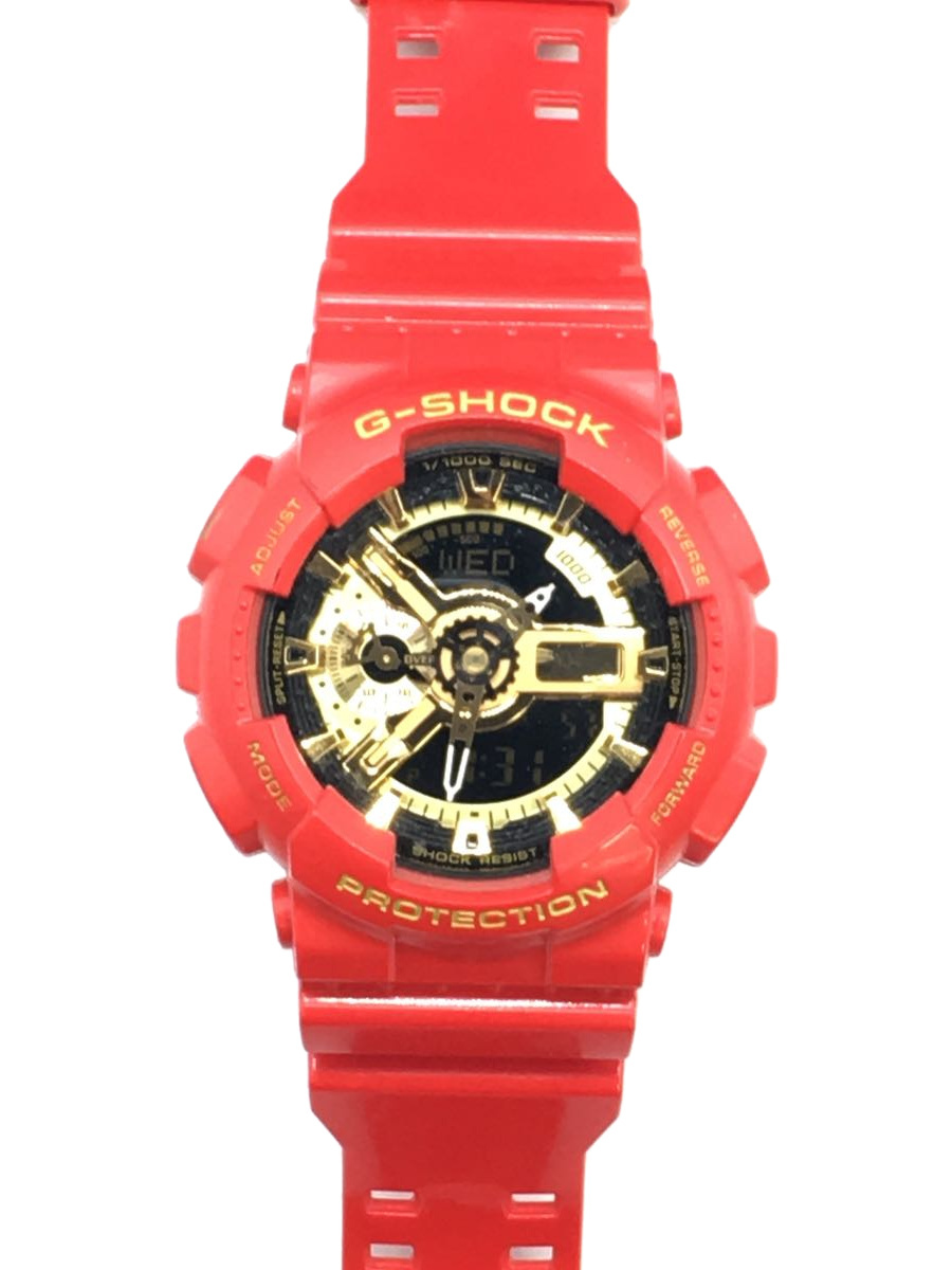 Used] CASIO quartz watch G-SHOCK/Digi-Ana/GA-110VLA-4AJF [Clothing