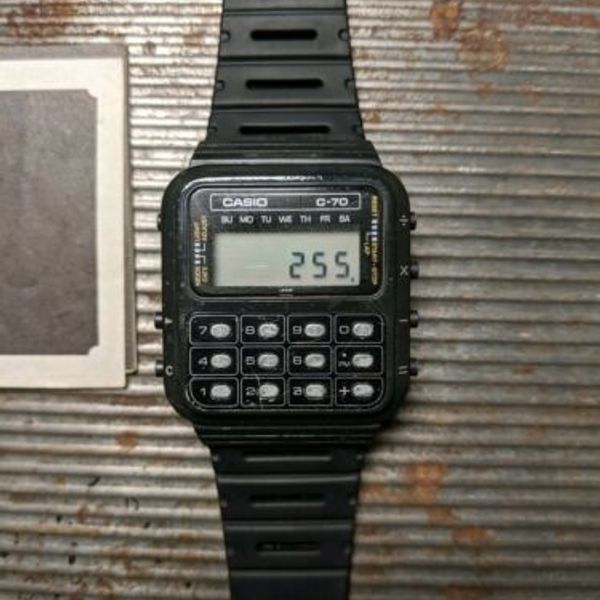 vintage-casio-c-70-calculator-watch-module-133-rare-w-case-and-manual