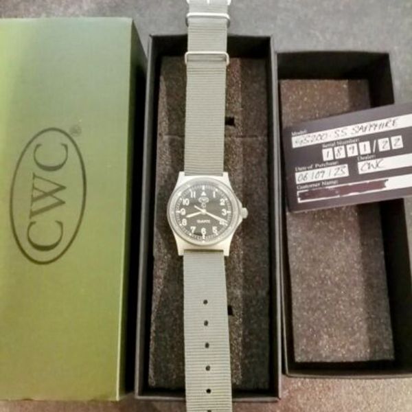 CWC GS Sapphire Military Watch | WatchCharts Marketplace