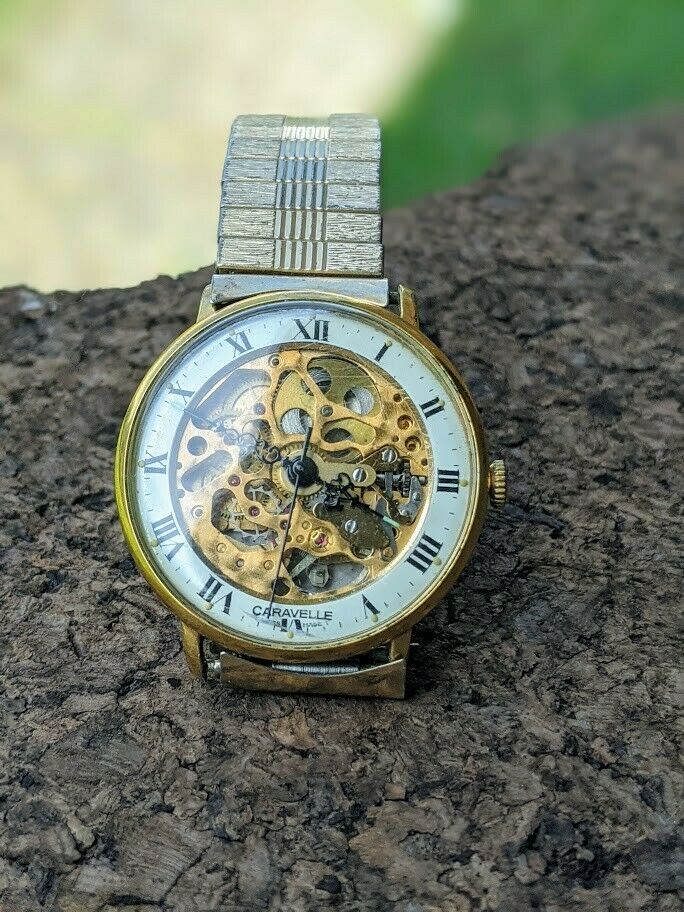 CARAVELLE/Bulova 11OKACD ,17j Automatic Date RUNNER WATCH
