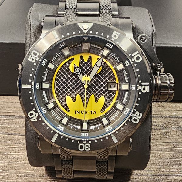 Invicta Batman Invicta DC Limited Edition Automatic Batman Watch Night Glow 26819 ...